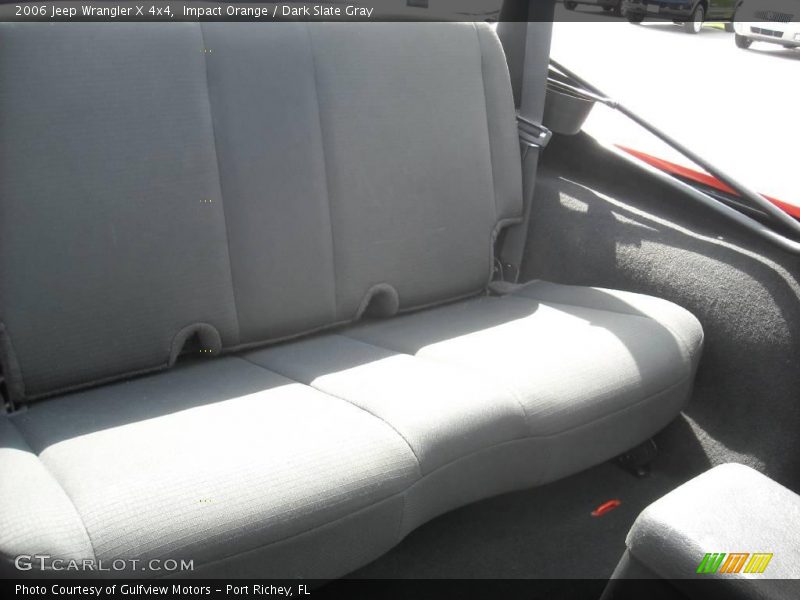 Impact Orange / Dark Slate Gray 2006 Jeep Wrangler X 4x4