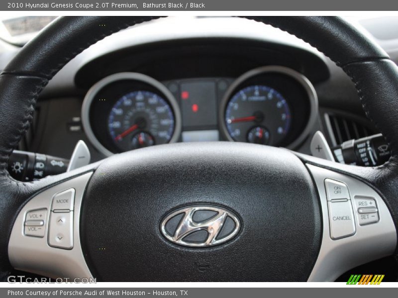 Bathurst Black / Black 2010 Hyundai Genesis Coupe 2.0T Premium