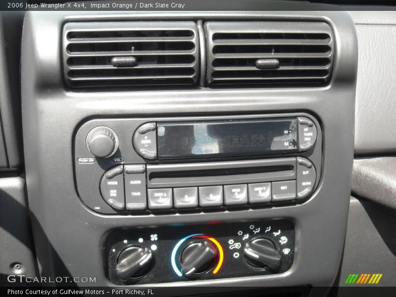 Impact Orange / Dark Slate Gray 2006 Jeep Wrangler X 4x4