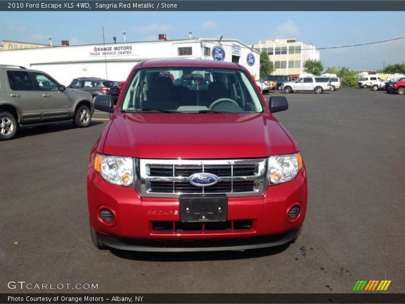 Sangria Red Metallic / Stone 2010 Ford Escape XLS 4WD