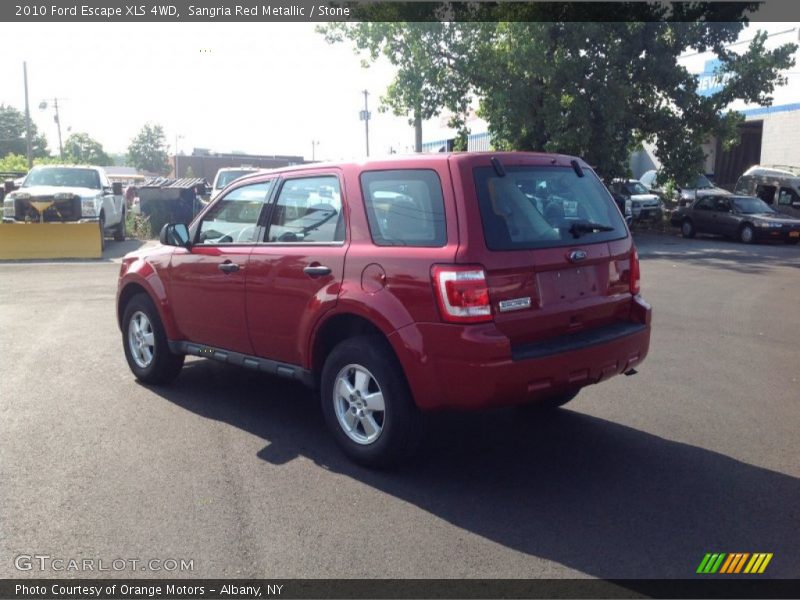 Sangria Red Metallic / Stone 2010 Ford Escape XLS 4WD