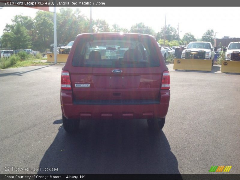 Sangria Red Metallic / Stone 2010 Ford Escape XLS 4WD