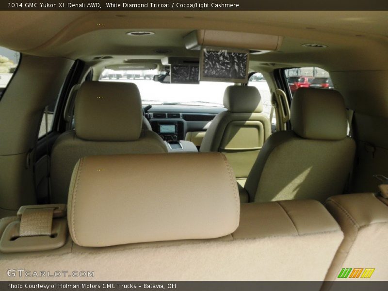  2014 Yukon XL Denali AWD Cocoa/Light Cashmere Interior