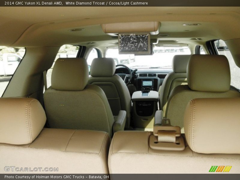  2014 Yukon XL Denali AWD Cocoa/Light Cashmere Interior