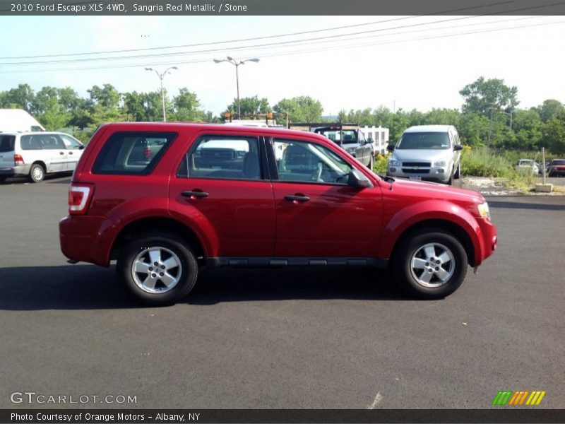 Sangria Red Metallic / Stone 2010 Ford Escape XLS 4WD