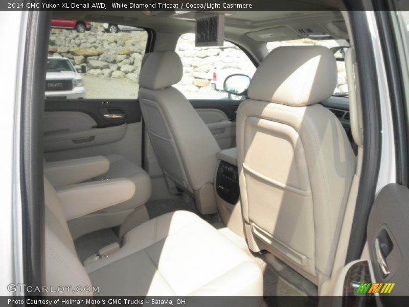 Rear Seat of 2014 Yukon XL Denali AWD