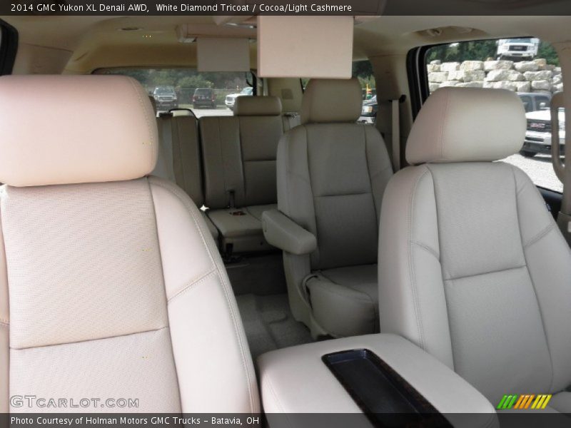  2014 Yukon XL Denali AWD Cocoa/Light Cashmere Interior