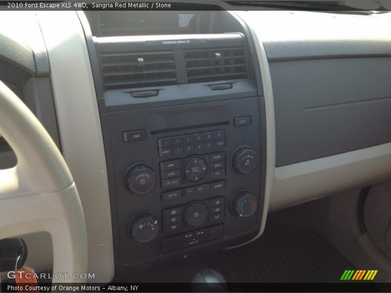 Sangria Red Metallic / Stone 2010 Ford Escape XLS 4WD