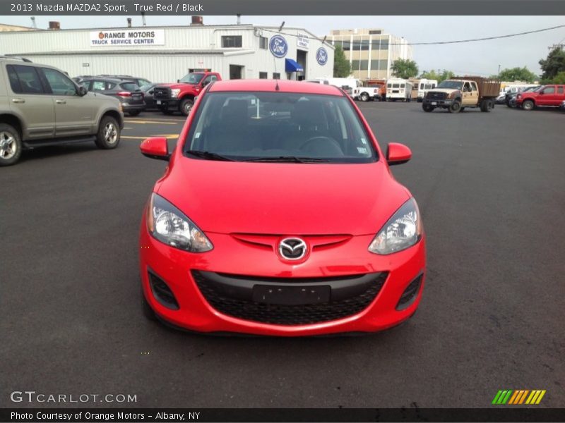 True Red / Black 2013 Mazda MAZDA2 Sport