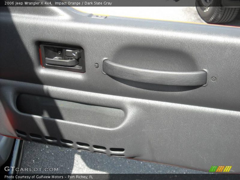 Impact Orange / Dark Slate Gray 2006 Jeep Wrangler X 4x4