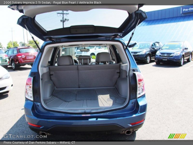 Regal Blue Pearl / Anthracite Black 2006 Subaru Impreza 2.5i Sedan