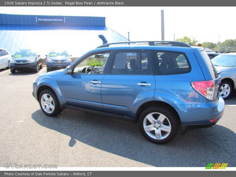 Regal Blue Pearl / Anthracite Black 2006 Subaru Impreza 2.5i Sedan