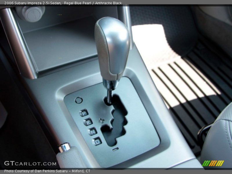 Regal Blue Pearl / Anthracite Black 2006 Subaru Impreza 2.5i Sedan