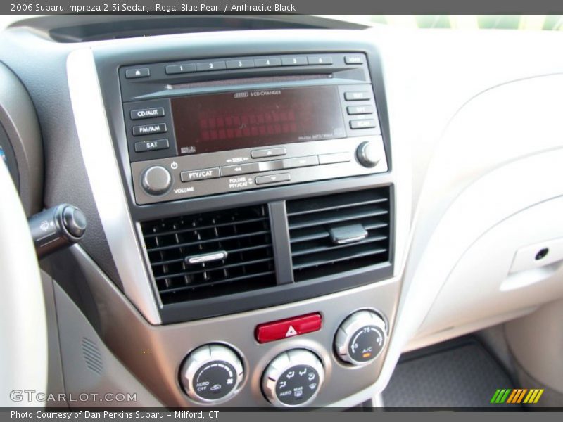 Regal Blue Pearl / Anthracite Black 2006 Subaru Impreza 2.5i Sedan