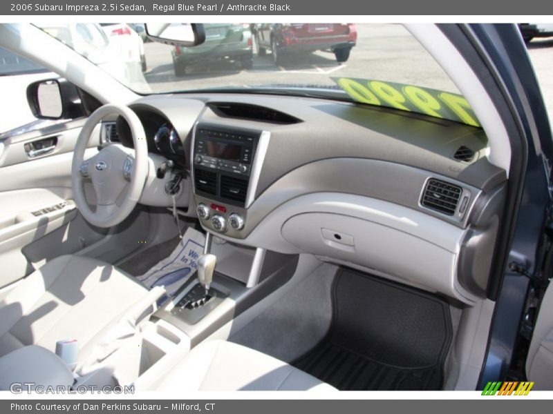 Regal Blue Pearl / Anthracite Black 2006 Subaru Impreza 2.5i Sedan
