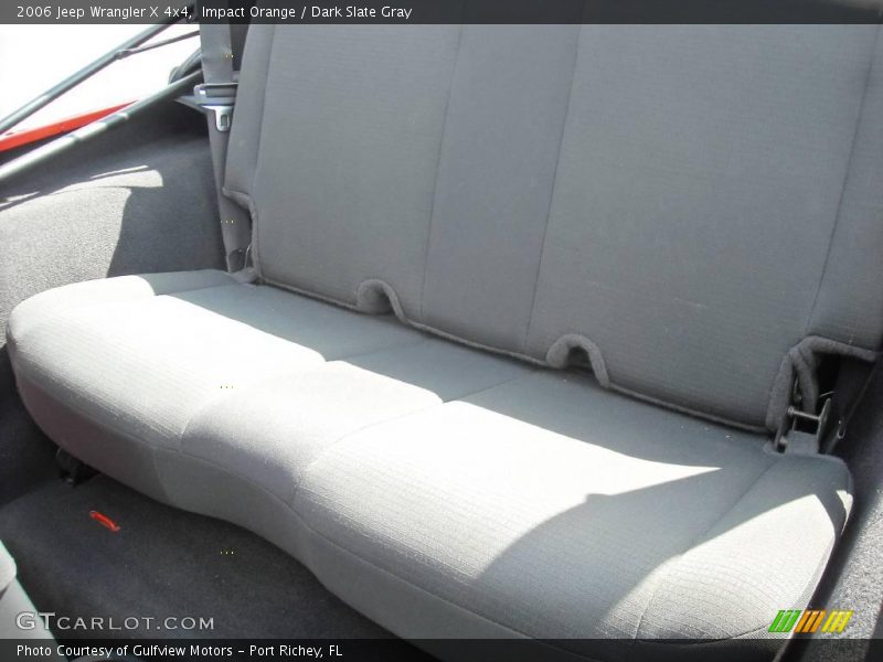 Impact Orange / Dark Slate Gray 2006 Jeep Wrangler X 4x4