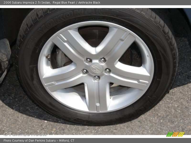 Regal Blue Pearl / Anthracite Black 2006 Subaru Impreza 2.5i Sedan