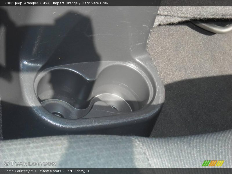 Impact Orange / Dark Slate Gray 2006 Jeep Wrangler X 4x4