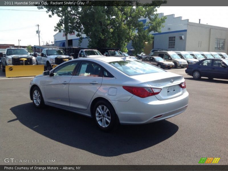 Radiant Silver / Gray 2011 Hyundai Sonata GLS