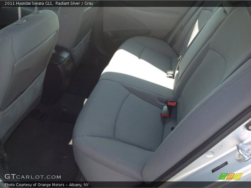 Radiant Silver / Gray 2011 Hyundai Sonata GLS