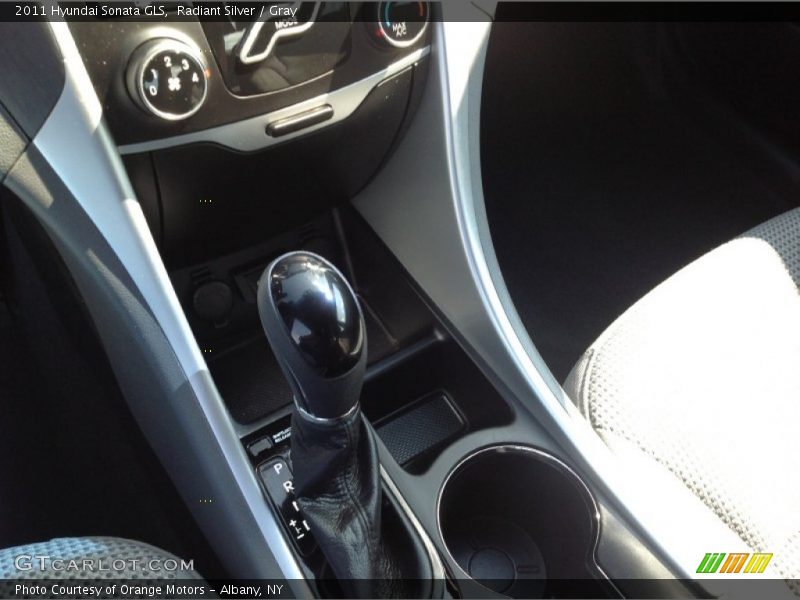 Radiant Silver / Gray 2011 Hyundai Sonata GLS