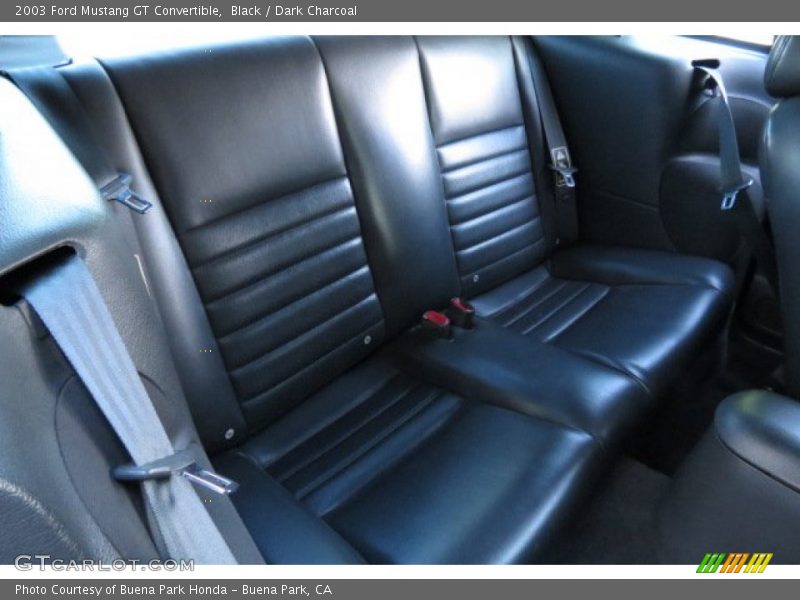 Rear Seat of 2003 Mustang GT Convertible