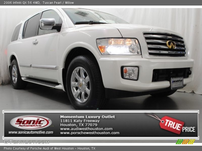 Tuscan Pearl / Willow 2006 Infiniti QX 56 4WD