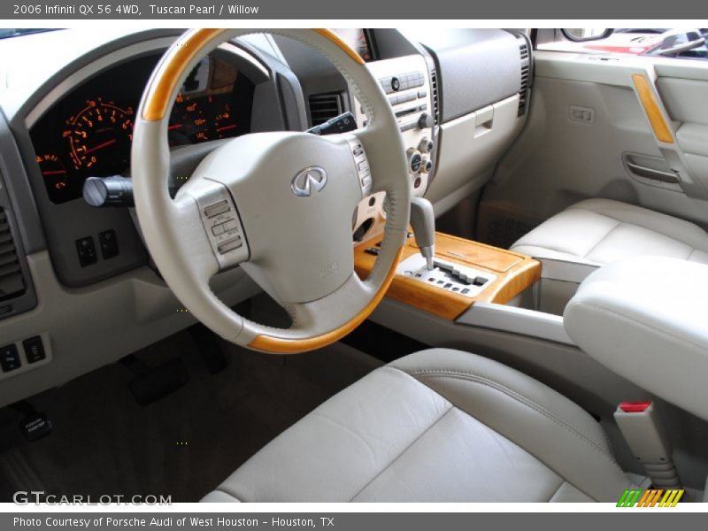  2006 QX 56 4WD Willow Interior