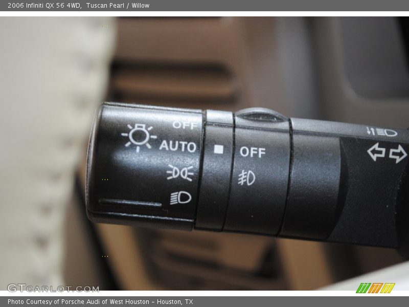 Controls of 2006 QX 56 4WD