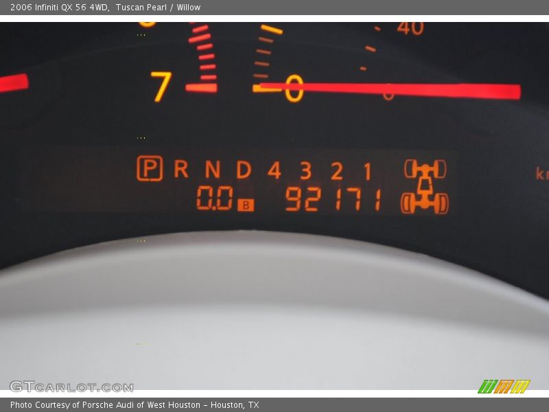 Tuscan Pearl / Willow 2006 Infiniti QX 56 4WD