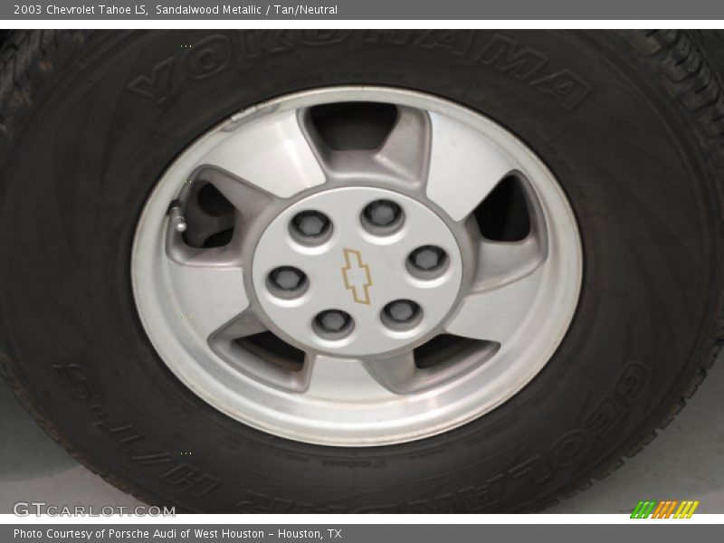 Sandalwood Metallic / Tan/Neutral 2003 Chevrolet Tahoe LS