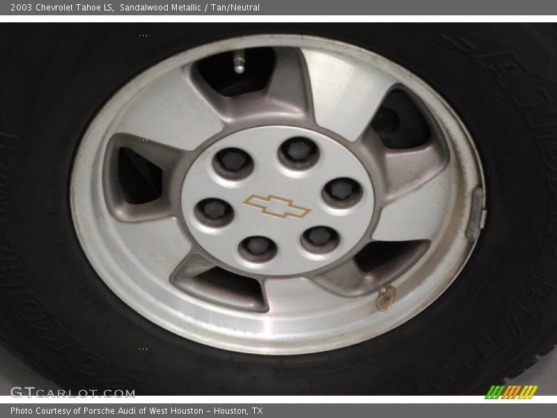 Sandalwood Metallic / Tan/Neutral 2003 Chevrolet Tahoe LS