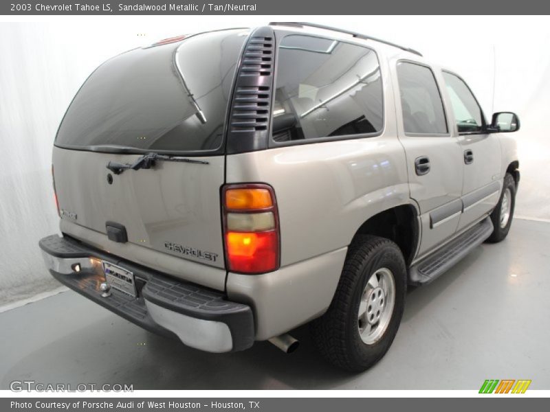 Sandalwood Metallic / Tan/Neutral 2003 Chevrolet Tahoe LS