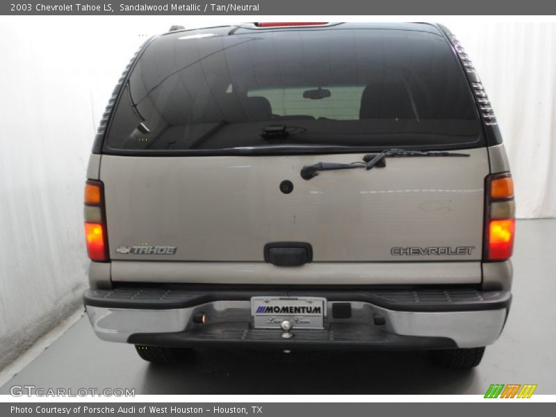 Sandalwood Metallic / Tan/Neutral 2003 Chevrolet Tahoe LS