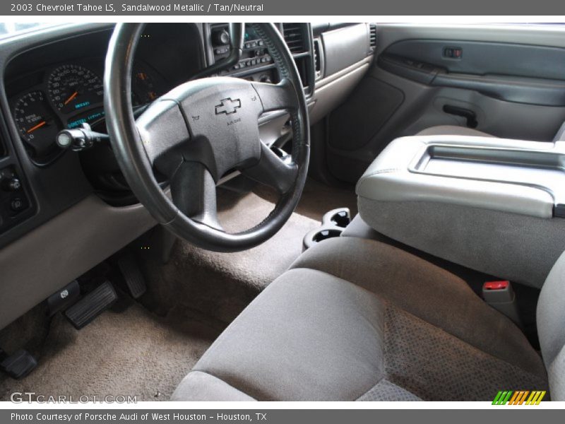 Sandalwood Metallic / Tan/Neutral 2003 Chevrolet Tahoe LS