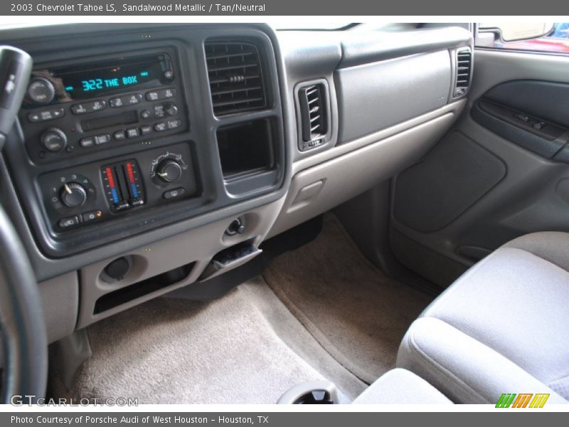 Sandalwood Metallic / Tan/Neutral 2003 Chevrolet Tahoe LS