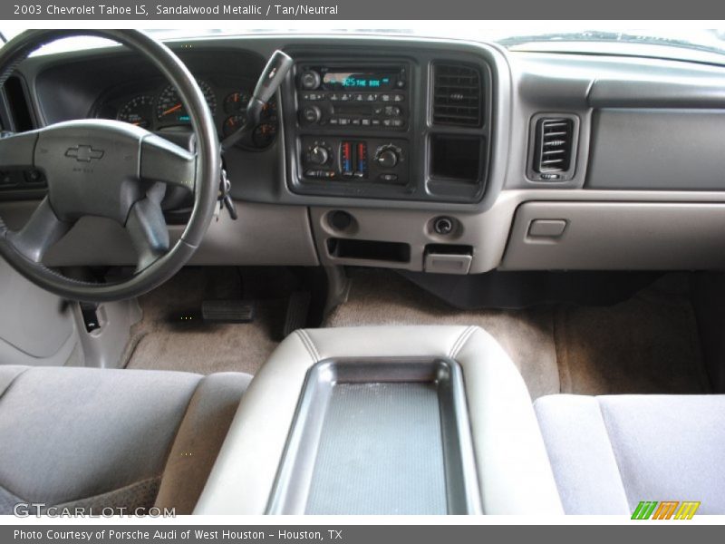 Sandalwood Metallic / Tan/Neutral 2003 Chevrolet Tahoe LS