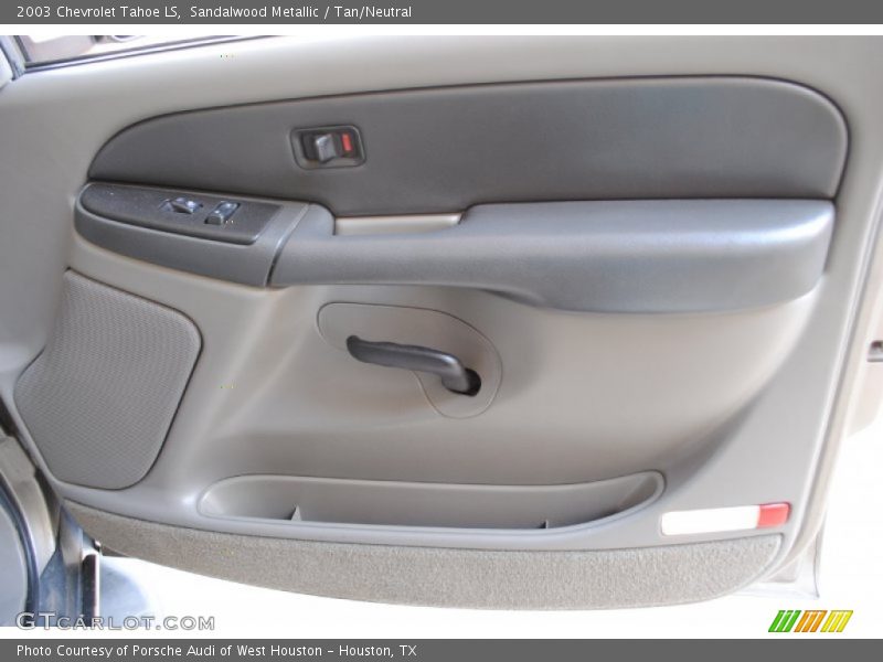 Sandalwood Metallic / Tan/Neutral 2003 Chevrolet Tahoe LS