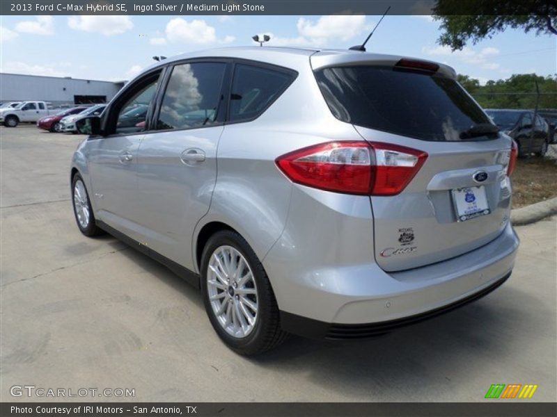 Ingot Silver / Medium Light Stone 2013 Ford C-Max Hybrid SE