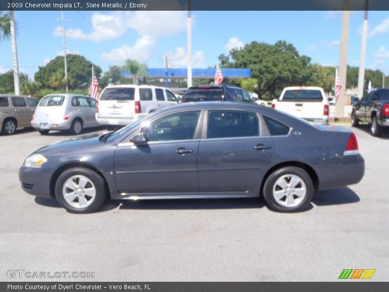Slate Metallic / Ebony 2009 Chevrolet Impala LT