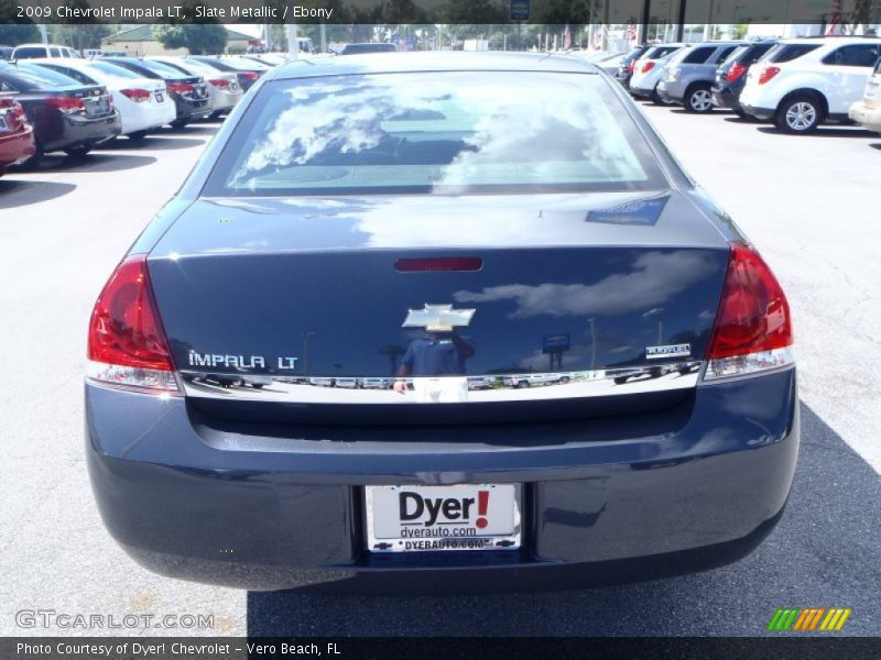Slate Metallic / Ebony 2009 Chevrolet Impala LT