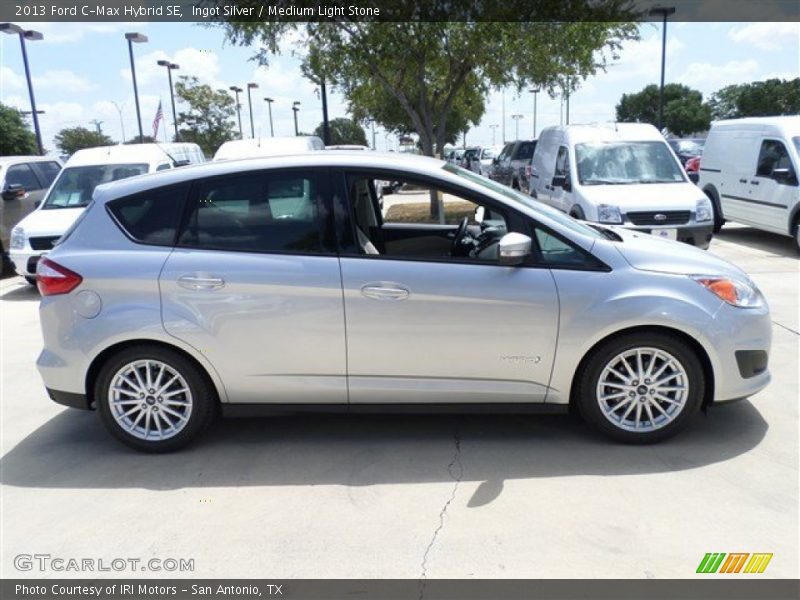 Ingot Silver / Medium Light Stone 2013 Ford C-Max Hybrid SE