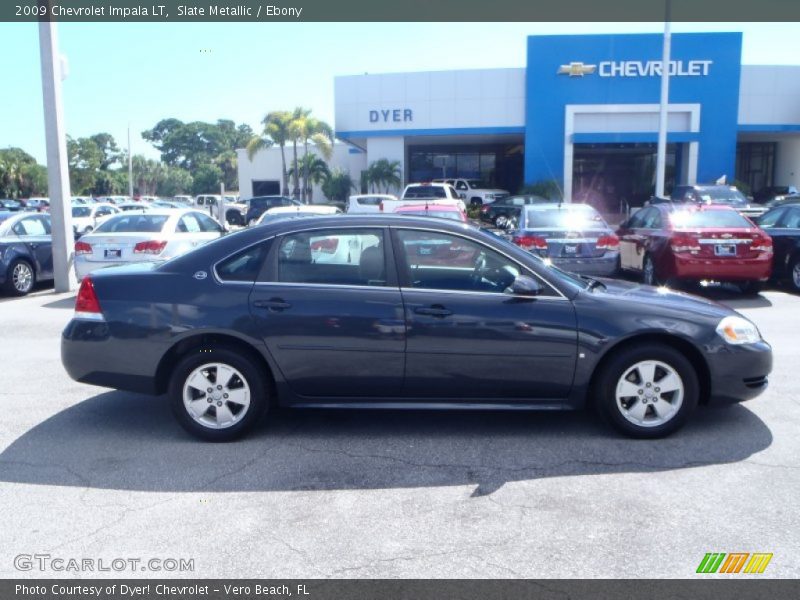 Slate Metallic / Ebony 2009 Chevrolet Impala LT