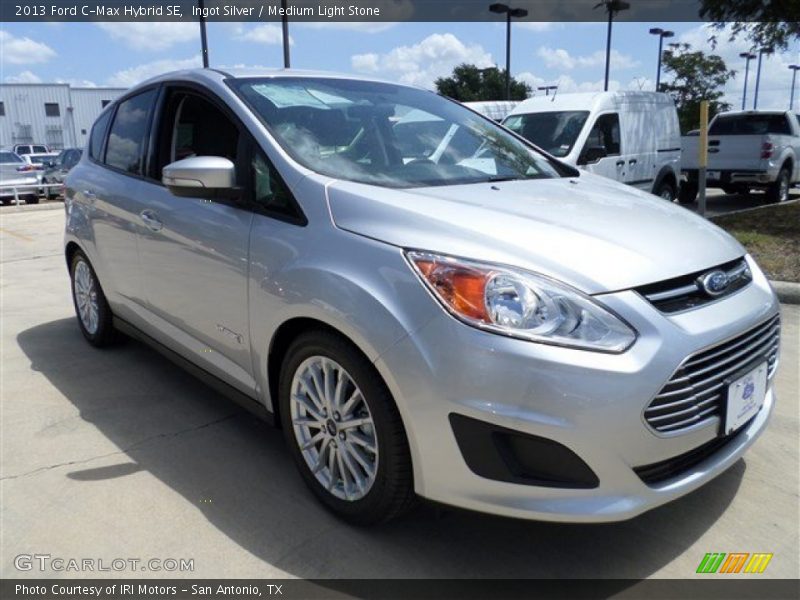 Ingot Silver / Medium Light Stone 2013 Ford C-Max Hybrid SE