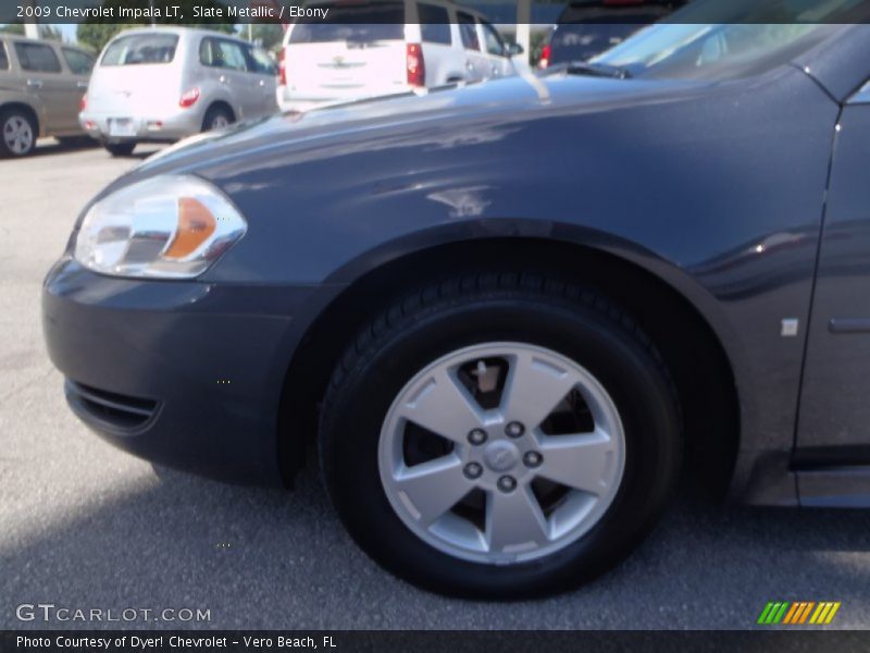 Slate Metallic / Ebony 2009 Chevrolet Impala LT
