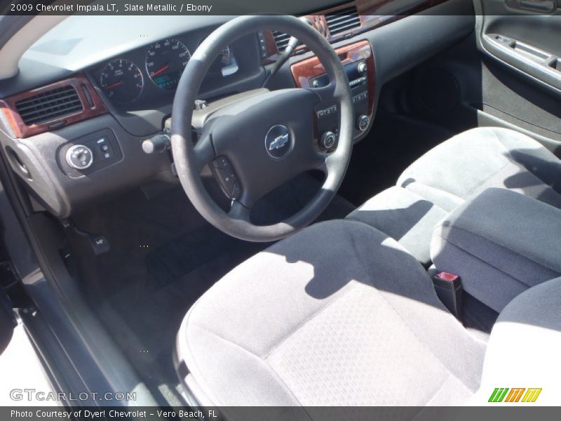 Slate Metallic / Ebony 2009 Chevrolet Impala LT