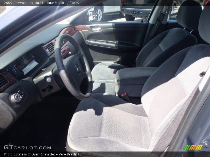Slate Metallic / Ebony 2009 Chevrolet Impala LT