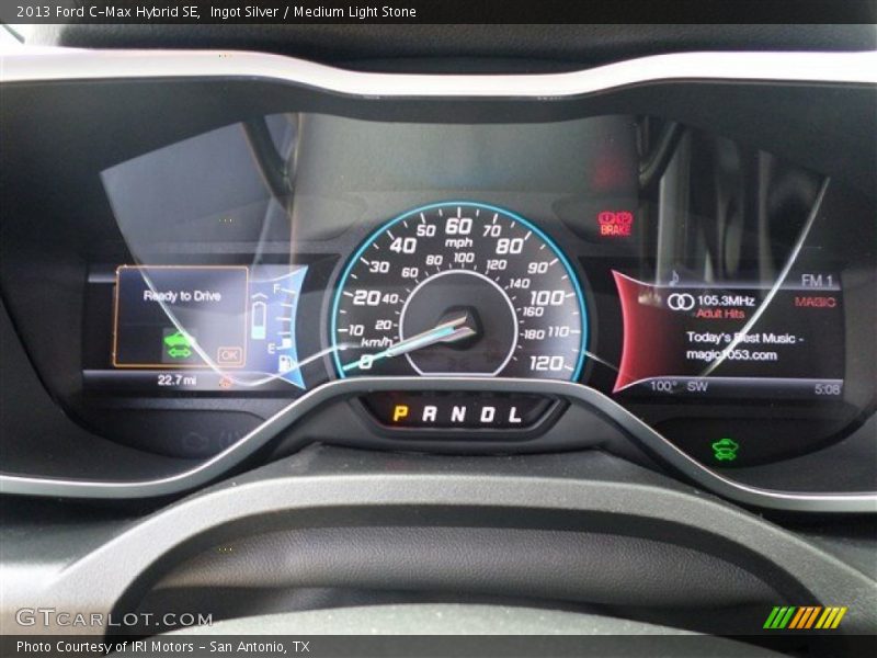 Ingot Silver / Medium Light Stone 2013 Ford C-Max Hybrid SE