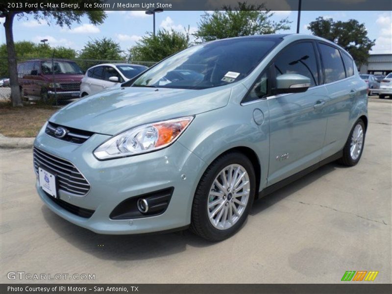 Ice Storm / Medium Light Stone 2013 Ford C-Max Energi