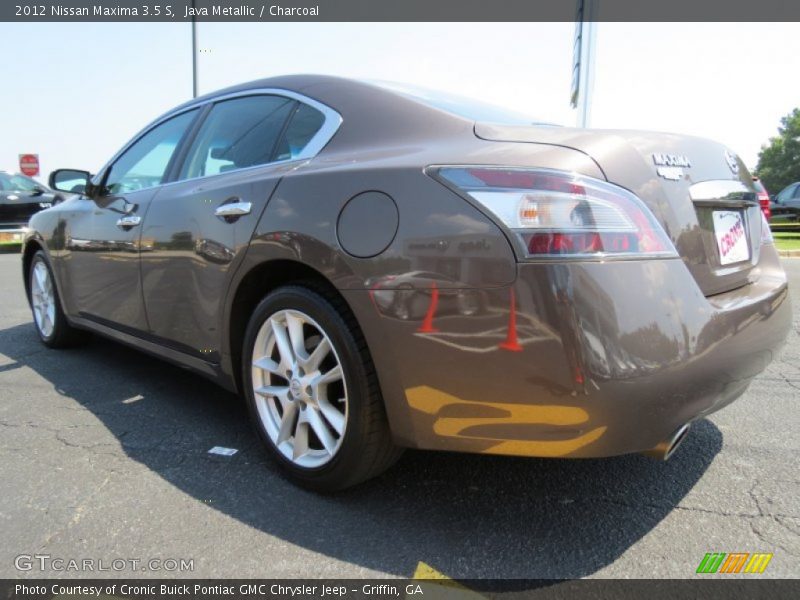 Java Metallic / Charcoal 2012 Nissan Maxima 3.5 S